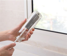 Load image into Gallery viewer, Silicone Glass Cleaning Brush Long Handle