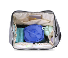 Load image into Gallery viewer, Insular Brand Nappy Backpack Bag Mummy Large Capacity Stroller Bag Mom Baby Multi-function Waterproof Outdoor Travel Diaper Bags