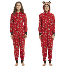 Load image into Gallery viewer, Christmas Family Suit Jumpsuit Women's Men's Kid and Baby Christmas Pajamas Clothes Red fashion pajamas Family Christmas Clothes