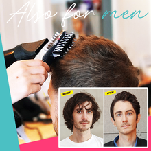 Load image into Gallery viewer, New instant curly hair comb hairstyle fluffy shark fin comb professional hair style smooth comb ladies men Volumia Style Comb