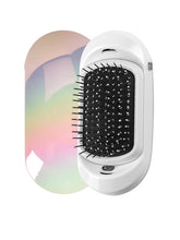 Load image into Gallery viewer, Ionic Electric Hairbrush, 2.0 Portable Electric Ionic Hairbrush Double Negative Ions Hair Brush Hair Styling Scalp Massage Comb
