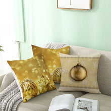 Load image into Gallery viewer, QIFU 45x45cm Christmas Pillowcase Merry Christmas Decoration for Home Christmas 2019 Gifts Xmas Decor Natale Happy New Year 2020