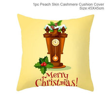 Load image into Gallery viewer, QIFU 45x45cm Christmas Pillowcase Merry Christmas Decoration for Home Christmas 2019 Gifts Xmas Decor Natale Happy New Year 2020