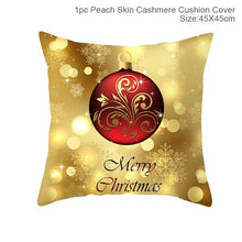 Load image into Gallery viewer, QIFU 45x45cm Christmas Pillowcase Merry Christmas Decoration for Home Christmas 2019 Gifts Xmas Decor Natale Happy New Year 2020