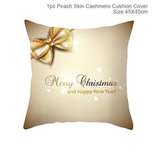 Load image into Gallery viewer, QIFU 45x45cm Christmas Pillowcase Merry Christmas Decoration for Home Christmas 2019 Gifts Xmas Decor Natale Happy New Year 2020