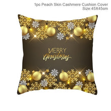 Load image into Gallery viewer, QIFU 45x45cm Christmas Pillowcase Merry Christmas Decoration for Home Christmas 2019 Gifts Xmas Decor Natale Happy New Year 2020