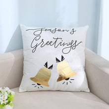 Load image into Gallery viewer, Christmas Decorations for Home 45x45cm Merry Christmas Cotton Linen Pillowcase Xmas Navidad Decor Happy New Year Gifts Natal