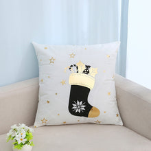 Load image into Gallery viewer, Christmas Decorations for Home 45x45cm Merry Christmas Cotton Linen Pillowcase Xmas Navidad Decor Happy New Year Gifts Natal