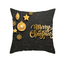 Load image into Gallery viewer, Christmas Decorations for Home 45x45cm Merry Christmas Cotton Linen Pillowcase Xmas Navidad Decor Happy New Year Gifts Natal