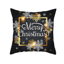 Load image into Gallery viewer, Christmas Decorations for Home 45x45cm Merry Christmas Cotton Linen Pillowcase Xmas Navidad Decor Happy New Year Gifts Natal