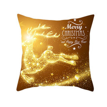 Load image into Gallery viewer, Christmas Decorations for Home 45x45cm Merry Christmas Cotton Linen Pillowcase Xmas Navidad Decor Happy New Year Gifts Natal