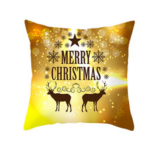 Load image into Gallery viewer, Christmas Decorations for Home 45x45cm Merry Christmas Cotton Linen Pillowcase Xmas Navidad Decor Happy New Year Gifts Natal
