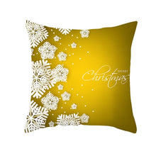 Load image into Gallery viewer, Christmas Decorations for Home 45x45cm Merry Christmas Cotton Linen Pillowcase Xmas Navidad Decor Happy New Year Gifts Natal