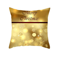 Load image into Gallery viewer, Christmas Decorations for Home 45x45cm Merry Christmas Cotton Linen Pillowcase Xmas Navidad Decor Happy New Year Gifts Natal