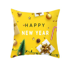 Load image into Gallery viewer, Christmas Decorations for Home 45x45cm Merry Christmas Cotton Linen Pillowcase Xmas Navidad Decor Happy New Year Gifts Natal