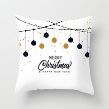 Load image into Gallery viewer, Christmas Decorations for Home 45x45cm Merry Christmas Cotton Linen Pillowcase Xmas Navidad Decor Happy New Year Gifts Natal