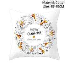 Load image into Gallery viewer, 45*45 CM  Pillowcase Happy New Year 2020