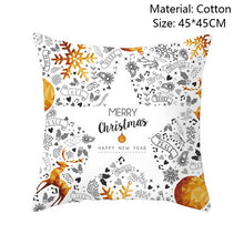 Load image into Gallery viewer, 45*45 CM  Pillowcase Happy New Year 2020