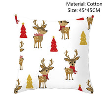 Load image into Gallery viewer, 45*45 CM  Pillowcase Happy New Year 2020