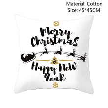 Load image into Gallery viewer, 45*45 CM  Pillowcase Happy New Year 2020