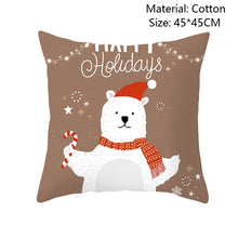 Load image into Gallery viewer, 45*45 CM  Pillowcase Happy New Year 2020