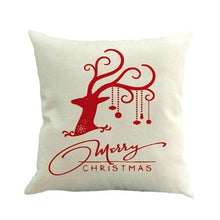 Load image into Gallery viewer, Christmas Decorations For Home Snowflake Elk Santa Claus Pillowcase Merry Christmas Decoration Xmas 2020 New Year Gift