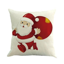 Load image into Gallery viewer, Christmas Decorations For Home Snowflake Elk Santa Claus Pillowcase Merry Christmas Decoration Xmas 2020 New Year Gift