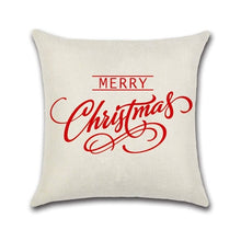 Load image into Gallery viewer, Christmas Decorations For Home Snowflake Elk Santa Claus Pillowcase Merry Christmas Decoration Xmas 2020 New Year Gift