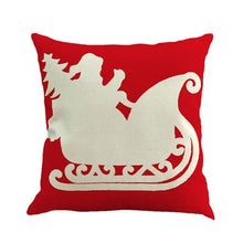 Load image into Gallery viewer, Christmas Decorations For Home Snowflake Elk Santa Claus Pillowcase Merry Christmas Decoration Xmas 2020 New Year Gift