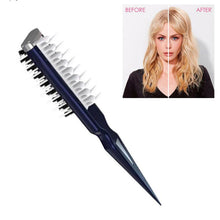 Load image into Gallery viewer, New instant curly hair comb hairstyle fluffy shark fin comb professional hair style smooth comb ladies men Volumia Style Comb