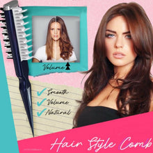 Load image into Gallery viewer, New instant curly hair comb hairstyle fluffy shark fin comb professional hair style smooth comb ladies men Volumia Style Comb