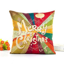 Load image into Gallery viewer, Christmas Decorations For Home Snowflake Elk Santa Claus Pillowcase Merry Christmas Decoration Xmas 2020 New Year Gift