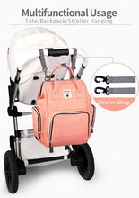 Load image into Gallery viewer, Insular Brand Nappy Backpack Bag Mummy Large Capacity Stroller Bag Mom Baby Multi-function Waterproof Outdoor Travel Diaper Bags