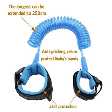 Load image into Gallery viewer, Child Safety Harness Leash Anti Lost Adjustable Wrist Link Traction Rope Wristband Belt Baby Kids
