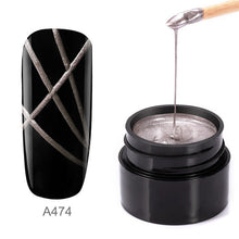 Load image into Gallery viewer, ROSALIND Spider Gel Hybrid Varnishes Nail Art 5ML Metal vernis UV Lak Design Line Drawing Painting Primer Silk Spider Gel Polish
