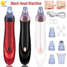 Load image into Gallery viewer, Nose Acne Cleanup Black Cleansing Electric Vacuum Cleaner Pore Blackhead Cleaning Kit